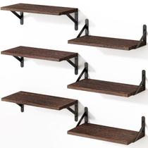 Prateleiras flutuantes YGEOMER 42cm para banheiro de parede (6)