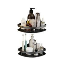 Prateleiras Multiuso De Canto Em L Banheiro Shampoo Cond 2un