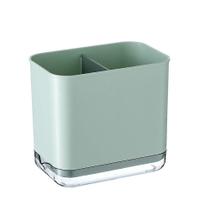 Prateleiras para pratos tábuas de drenagem 2pcs garfo de camada dupla caixa de suporte de armazenamento de pauzinho rack de drenagem de talheres de camada dupla racks organizadores