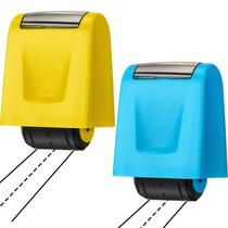 Prática de linhas de caligrafia tracejadas Roller Stamp Sherr 2