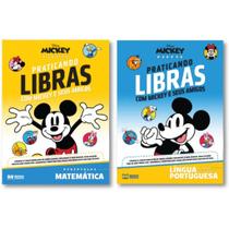 Praticando Libras Com Mickey e Amigos Português e Matemática Praticando Libras Com Mickey e Amigos Português e Matemática
