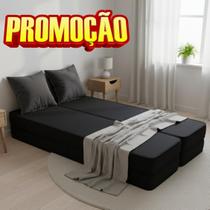 Praticidade, Mobilidade e Conforto Reunidos no Colchão Dobrável Solteiro Duas Partes.