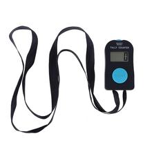 Prático contador eletrônico digital de 4 dígitos c/ Lanyard Sound Relax Finger Tool - Sky Blue