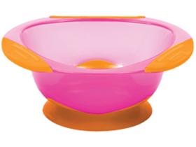 Pratinho Bowl com Ventosa Buba Rosa