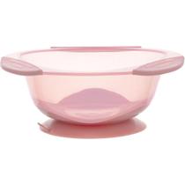 Pratinho Bowl com Ventosa Rosa Buba