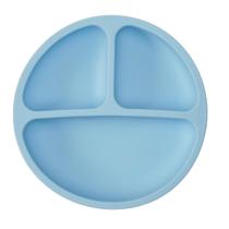 Pratinho Buba 100% Silicone com Divisórias e Ventosa para Introdução Alimentar Higiênico Vai ao Micro-Ondas e à Lava Louça BPA free Pratinho Buba 100% Silicone com Divisórias e Ventosa para Introdução Alimentar Higiênico Vai ao Micro-Ondas e à Lava Louça BPA free