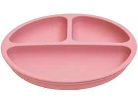 Pratinho De Bebê Em Silicone C/ 3 Divisórias E Ventosas Buba