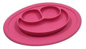 Pratinho de Silicone com Divisórias Rosa Turminha Guará