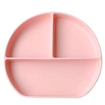 Pratinho Em Silicone Com Divisória - Letoy - Rosa