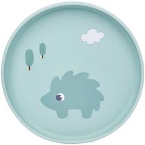 Pratinho Em Silicone Com Ventosa Cloudy Verde 20891 - Buba Pratinho Em Silicone Com Ventosa Cloudy Verde 20891 - Buba