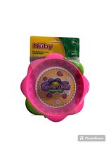 Pratinho Infantil Flor Nûby Livre de BPA Flower Child 6M+