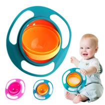 pratinho mágico giratório 360 tigela infantil bebê criança prato não derrama giro bowl - SWIFT