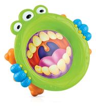Pratinho Monstro Plástico Refeição Infantil Bebê Nûby Verde Monstros Pratinho Monstro Plástico Refeição Infantil Bebê Nûby Verde Monstros