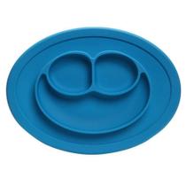 Pratinho Prato Bebê Alimentação Divisória Silicone Menino