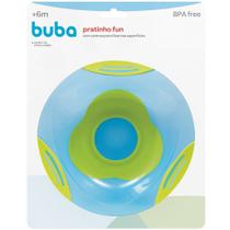 Pratinho Prato Fun infantil com Ventosa Buba Azul