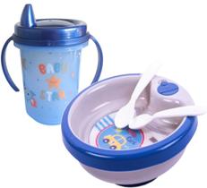 Pratinho Térmico Ventosa Copo Caneca 330ml Transição