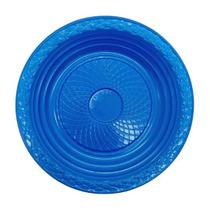 Prato 15cm Azul Perolado C/10 Forfest