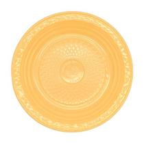 Prato 15cm Laranja Candy C/10 Forfest
