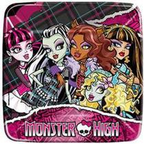 Prato 18Cm Monster High Kids - 8 Unidades - Regina
