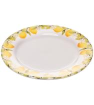 Prato 20cm para Sobremesa Siciliano Bege Ceramica