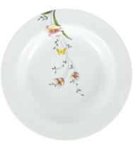 Prato 23,5cm Avulso Fundo Carmem Porcelana Schmidt Prato 23,5cm Avulso Fundo Carmem Porcelana Schmidt