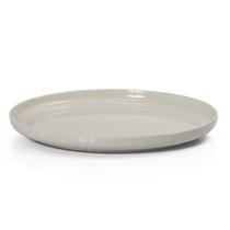 Prato 26,7cm Borda Reta Melamina 100% Profissional Areia Br Prato 26,7cm Borda Reta Melamina 100% Profissional Areia Br