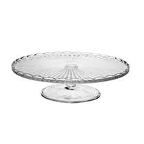 Prato 28,5X7,7Cm Para Bolo Com Pé De Vidro Bangkok Prato 28,5X7,7Cm Para Bolo Com Pé De Vidro Bangkok