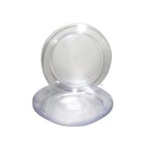 Prato Acrílico Cristal 22cm c/10 unidades Premium Prato Acrílico Cristal 22cm c/10 unidades Premium