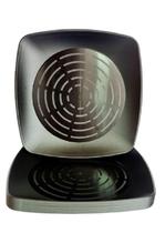 Prato Acrílico Quadrado Resistente 15cm Preto - 10 unid Prato Acrílico Quadrado Resistente 15cm Preto - 10 unid