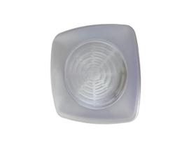 Prato Acrílico Quadrado Transparente Resistente 15Cm- 250Un