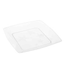 Prato Acrílico Square 015 Com 10 Plastilânia Prato Acrílico Square 015 Com 10 Plastilânia