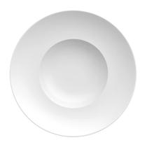 Prato apresentacao risoto chapeu versa porcelana branca germer