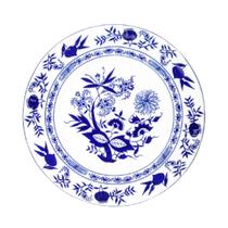 Prato Arroz 30cm Porcelana Schmidt - Dec. Cebolinha 2617