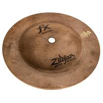 Prato Avedis Zildjian FX Blast Bell de 7 polegadas com acabamento escovado