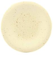 Prato Avulso 21,5cm De Sobremesa Mist Branco Matte Cerâmica