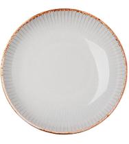 Prato Avulso Para massa 22,8cm De Cerâmica Linear Cinza Prato Avulso Para massa 22,8cm De Cerâmica Linear Cinza