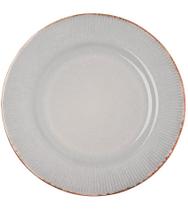 Prato Avulso Raso 27cm De Cerâmica Linear Cinza Prato Avulso Raso 27cm De Cerâmica Linear Cinza