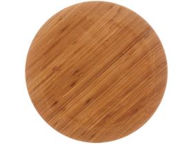 Prato Bambu Redondo Fibra 27cm