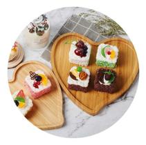 Prato Bandeja Madeira Coração Petisqueira Tábua Servir Frios - Imporiente Prato Bandeja Madeira Coração Petisqueira Tábua Servir Frios - Imporiente