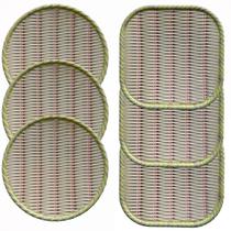 Prato Bandeja Redondo em Melamina Resistente 25cm Jantar