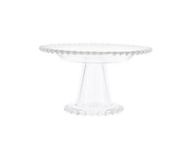 Prato Bandeja Travessa Para Bolo Com Pé 20 Cm Boleira Prato Bandeja Travessa Para Bolo Com Pé 20 Cm Boleira