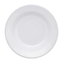 Prato Biona Oxford Vitramik Plus Fundo 22cm Branco - Embalagem com 12 Unidades Prato Biona Oxford Vitramik Plus Fundo 22cm Branco - Embalagem com 12 Unidades