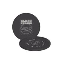 Prato Black Burger em Polipropileno Cinza 1 Unidade Desenho Sortido - Tramontina Prato Black Burger em Polipropileno Cinza 1 Unidade Desenho Sortido - Tramontina