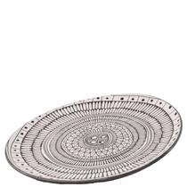 Prato Boho 30.5x2 5x29Cm Cerâmica Prato Boho 30.5x2 5x29Cm Cerâmica