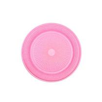 Prato Bolo Descartável 15cm Rosa Claro 10 unidades Trik Trik