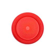 Prato Bolo Descartável 15cm Vermelho 10 unidades Trik Trik