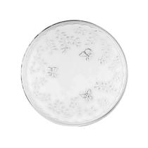 Prato bolo new butterfly 30x30x2cm cristal ecologico lyor Prato bolo new butterfly 30x30x2cm cristal ecologico lyor