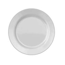 Prato Branco Menu Raso Gigante 31cm Almoço Jantar 04 Uni