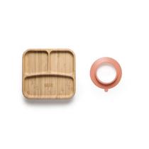 Prato C/ Divisória E Ventosa Bam N'Boo Fisher Price Quadrado