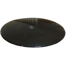 Prato Centro Mesa Giratório Vidro 8Mm Temperado 70Cm Fumê Prato Centro Mesa Giratório Vidro 8Mm Temperado 70Cm Fumê